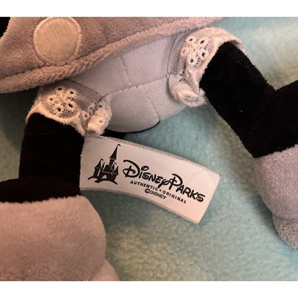 WALT DISNEY Mickey Mouse & Minnie Mono Stuffed Animal Plush Toy By Disney Parks - Picture 10 of 11